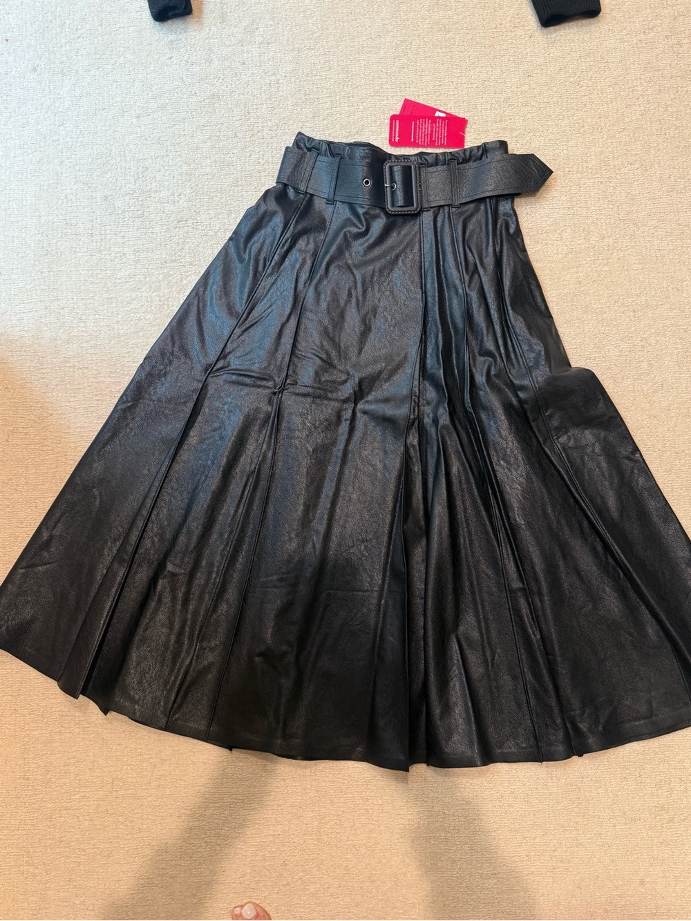 Commando vegan leather skirt nwt xs